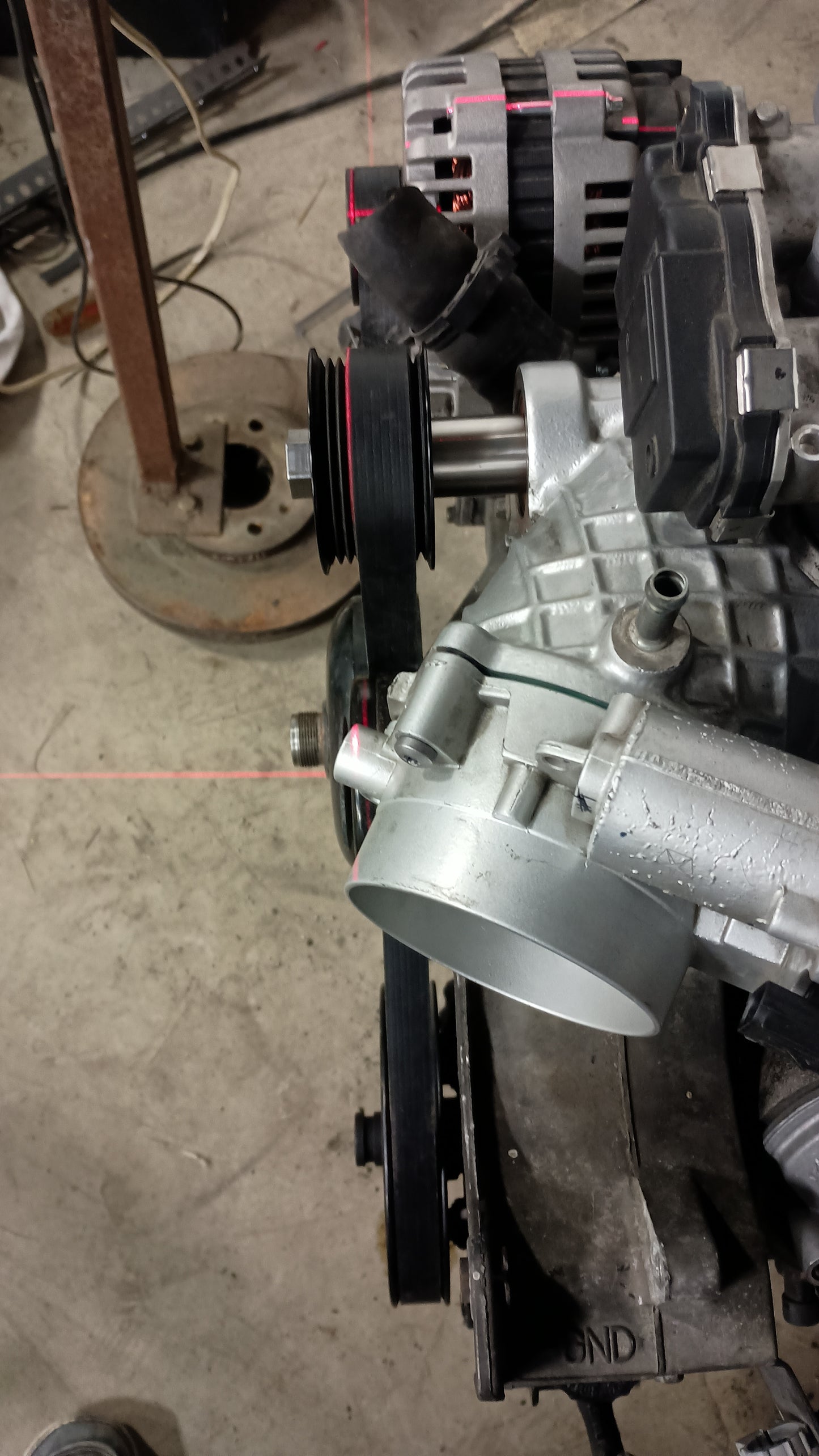 LSA Spacing Hellcat Pulley Hub