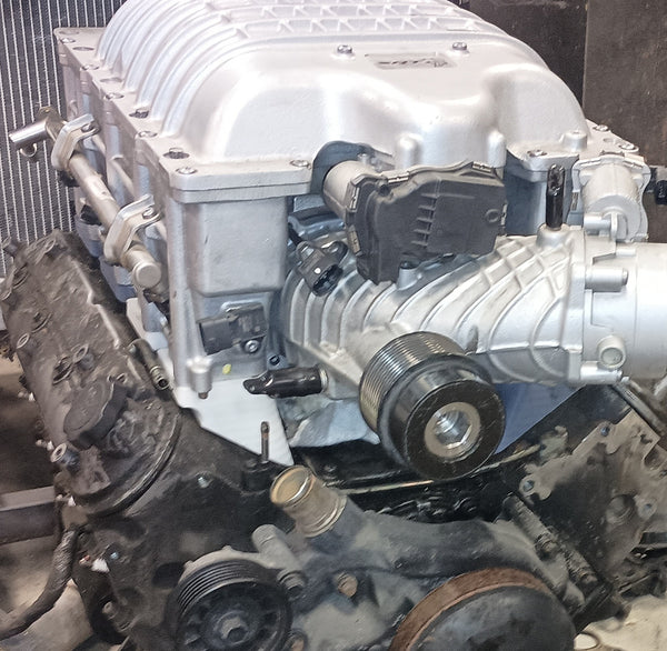 Gen IV LS Rectangle Port Hellcat Supercharger Adapter PreOrder DJ Tuning