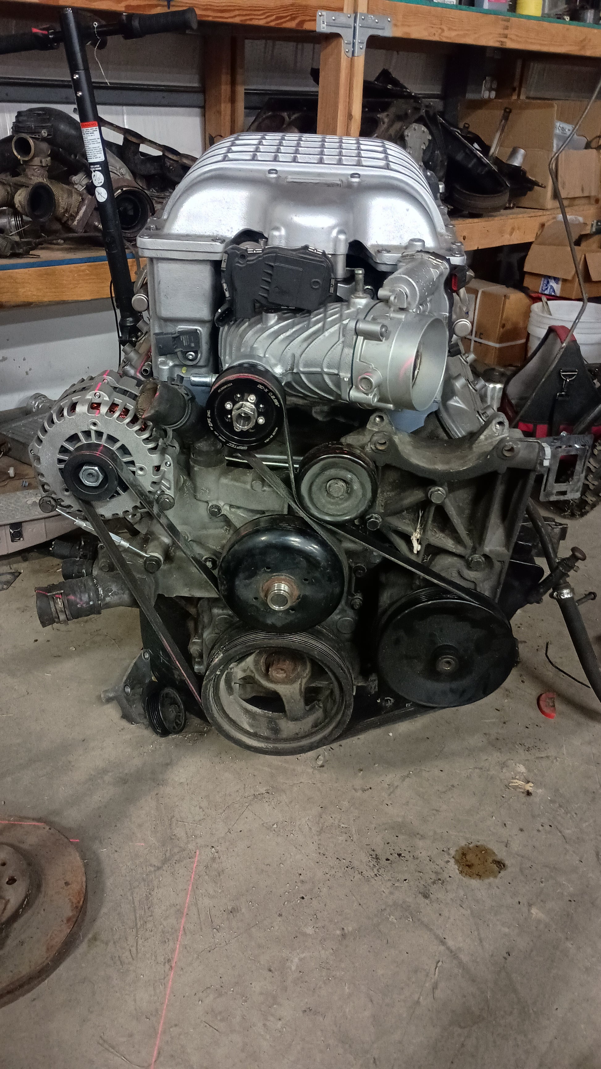 LSA Spacing Hellcat Pulley Hub – DJ Tuning